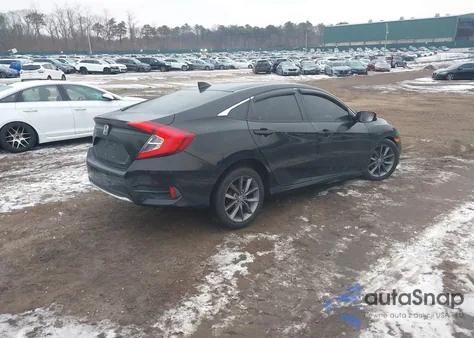 2019 Honda Civic Ex из США, поврежденный, VIN 19XFC1F37KE203034